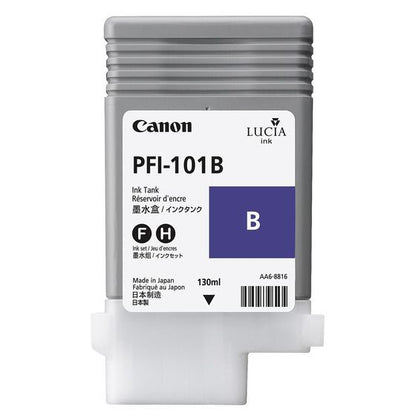 Canon PFI-101B cartuccia d'inchiostro 1 pz Originale Blu [0891B001]