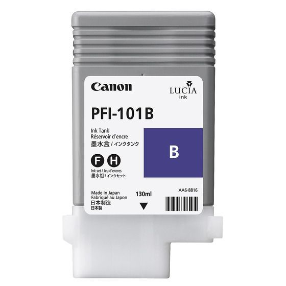 Canon PFI-101B cartuccia d'inchiostro 1 pz Originale Blu [0891B001]