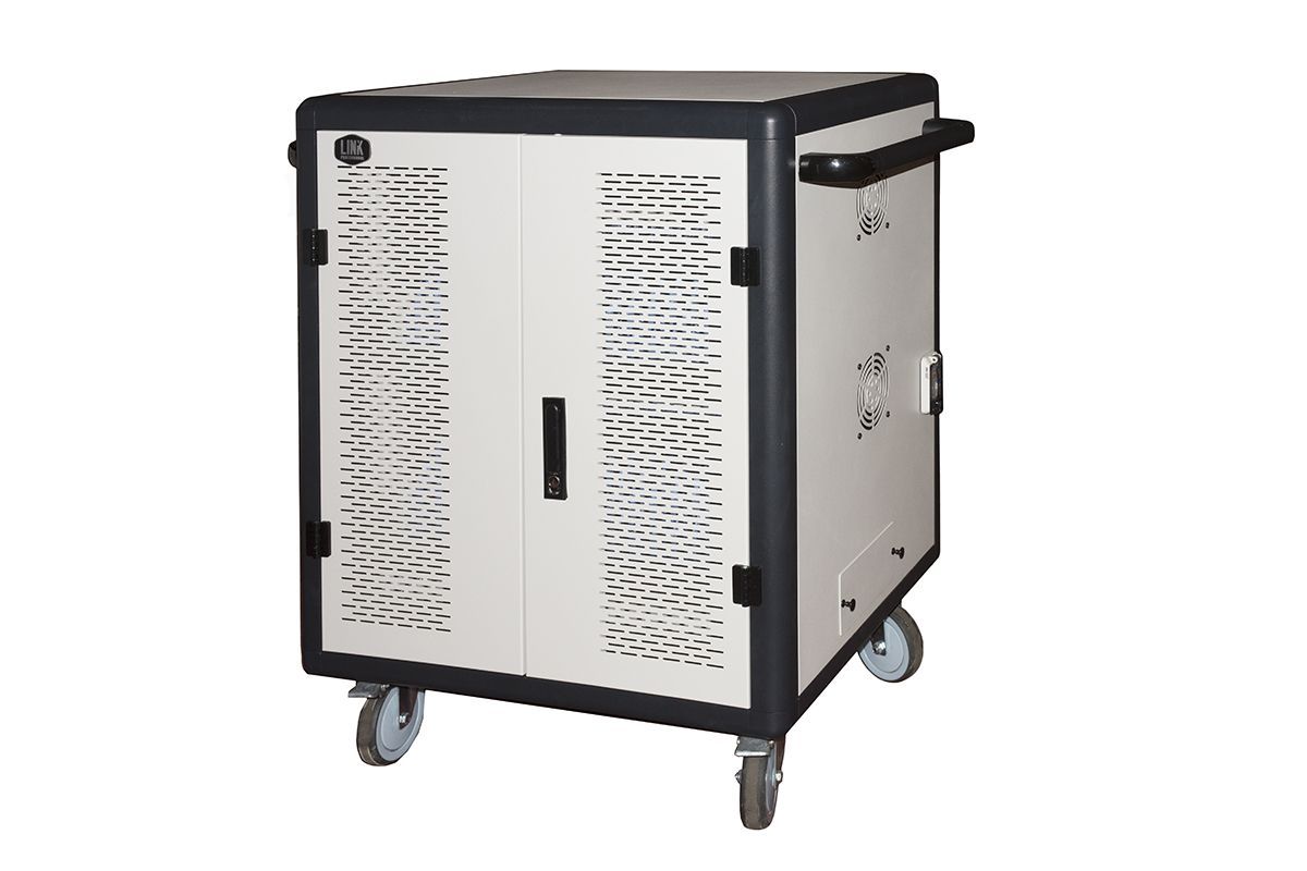 Link Accessori LKSCA40 portable device management cart& cabinet Carrello per la gestione dei dispositivi portatili Nero, Grigio [LKSCA40]