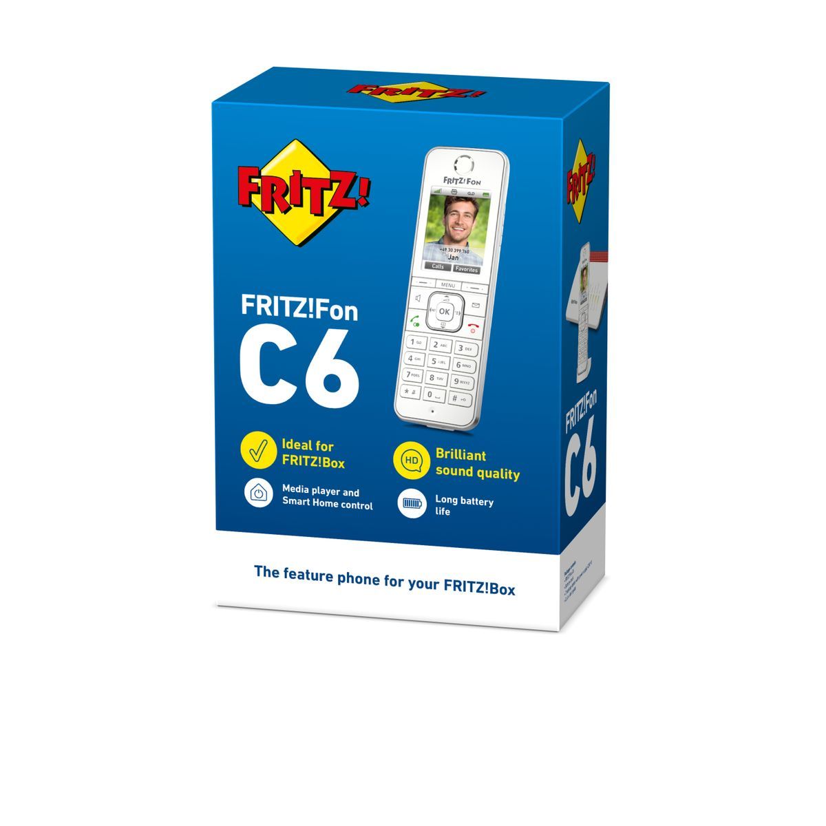 Fon C6 International Telefono DECT Identificatore di chiamata Bianco [20002875]