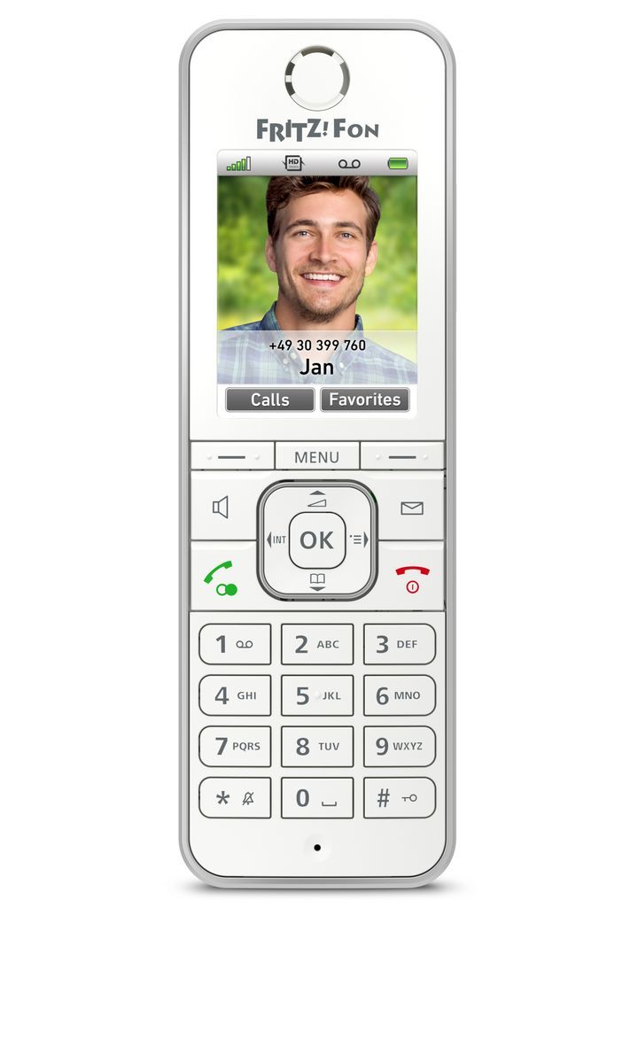 Fon C6 International Telefono DECT Identificatore di chiamata Bianco [20002875]