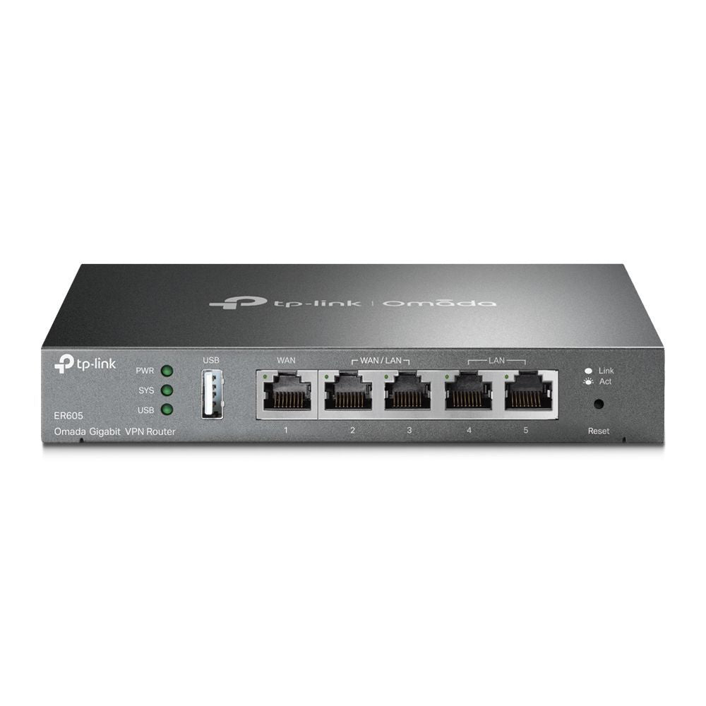 TP-Link Omada ER605 router cablato Gigabit Ethernet Nero [ER605]