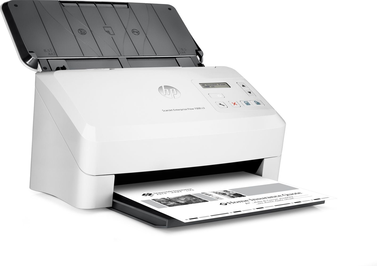 HP Scanjet Enterprise Flow 7000 s3 Scanner a foglio 600 x 600 DPI A4 Bianco [L2757A#B19] - ITPartners