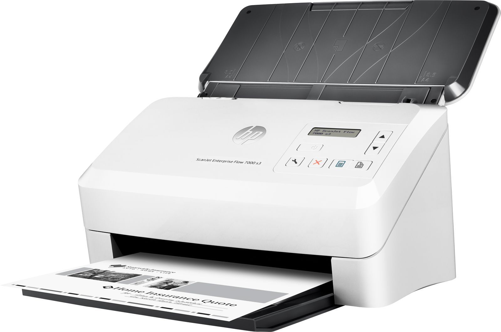 HP Scanjet Enterprise Flow 7000 s3 Scanner a foglio 600 x 600 DPI A4 Bianco [L2757A#B19] - ITPartners