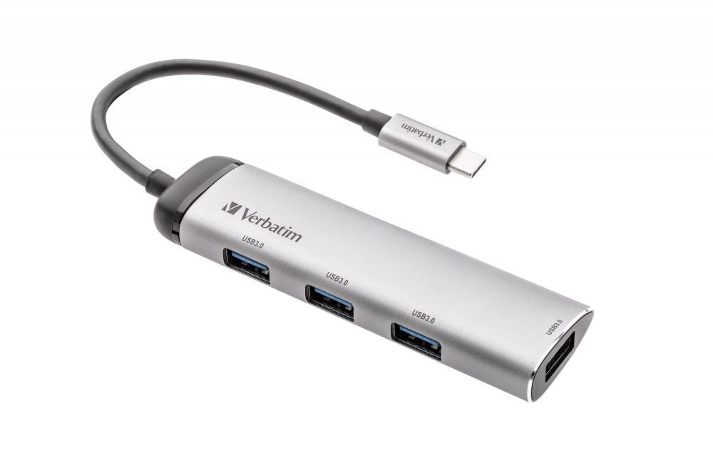 Verbatim Hub Multiporta USB-C Quattro porte USB 3.2 Gen 1 [49147]