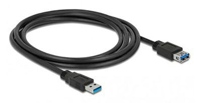 Hamlet XCU3A-MF10 cavo USB USB 3.2 Gen 1 (3.1 Gen 1) 1 m USB A 5 Gbit/s Nero [XCU3A-MF10]