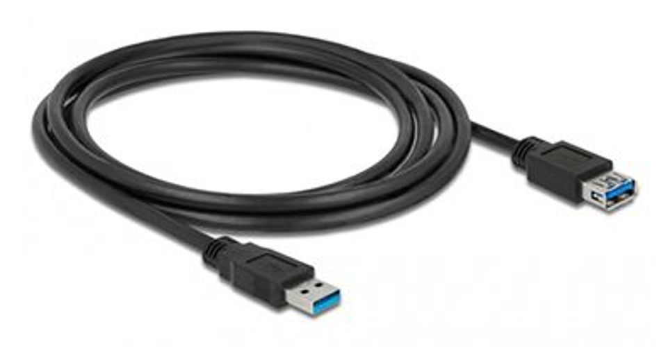 Hamlet XCU3A-MF10 cavo USB USB 3.2 Gen 1 (3.1 Gen 1) 1 m USB A 5 Gbit/s Nero [XCU3A-MF10]