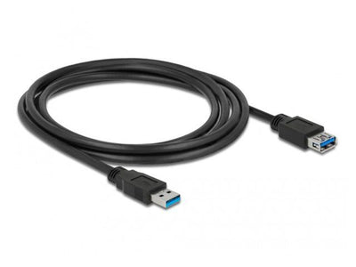 Hamlet XCU3A-MF10 cavo USB USB 3.2 Gen 1 (3.1 Gen 1) 1 m USB A 5 Gbit/s Nero [XCU3A-MF10]