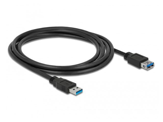 Hamlet XCU3A-MF10 cavo USB USB 3.2 Gen 1 (3.1 Gen 1) 1 m USB A 5 Gbit/s Nero [XCU3A-MF10]