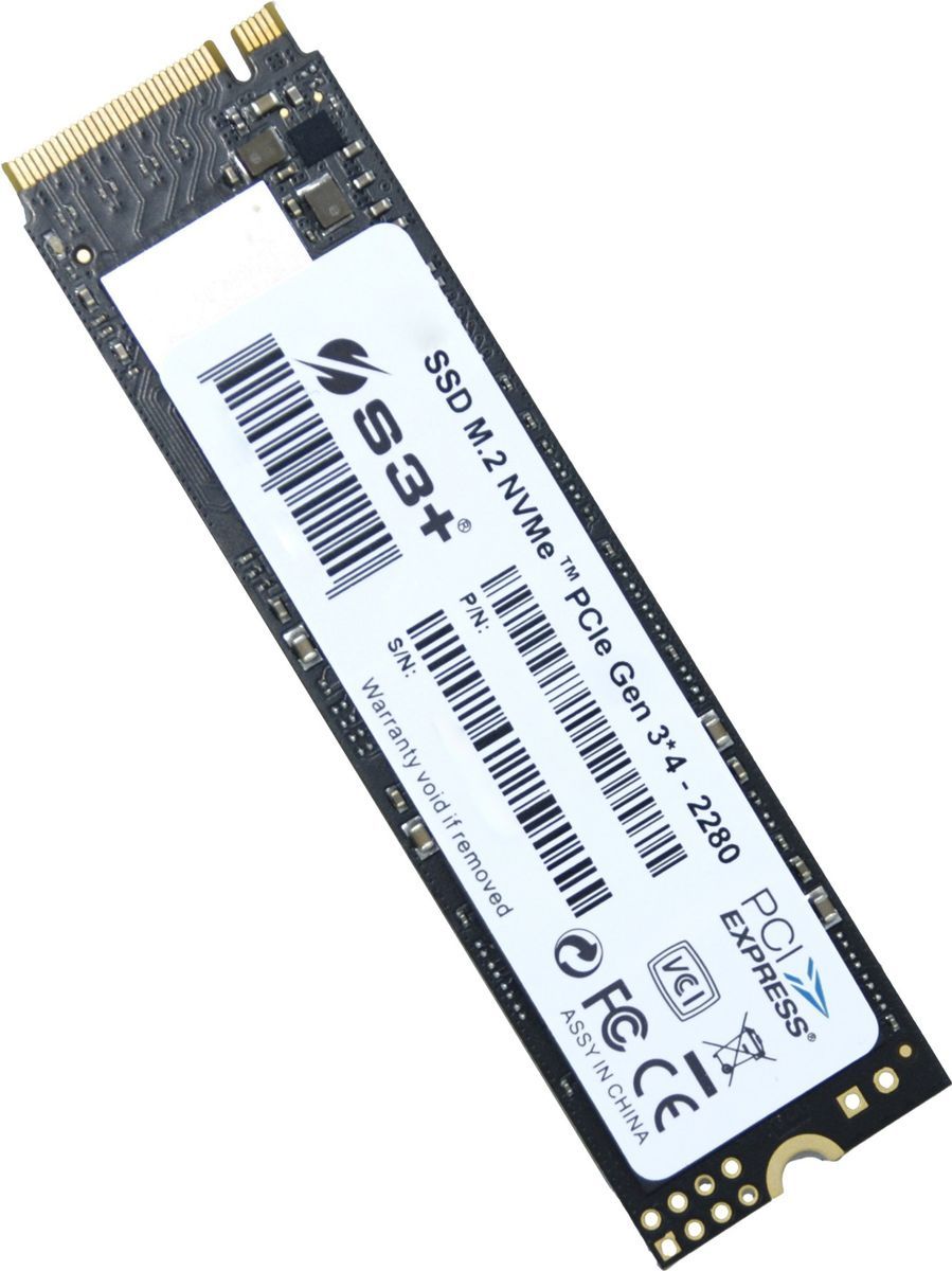 S3+ S3SSDD480 drives allo stato solido M.2 480 GB PCI Express 3.0 TLC NVMe [S3SSDD480] - ITPartners