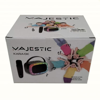 New Majestic KARA-OK Altoparlante portatile mono Nero [129362BK] - ITPartners