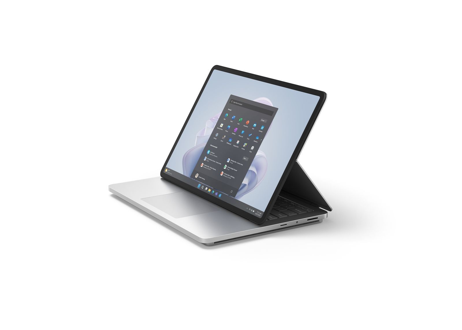 Microsoft Surface Laptop Studio 2 Ibrido (2 in 1) 36,6 cm (14.4") Touch screen Intel Core i7 i7-13800H 64 GB LPDDR5x-SDRAM 2 TB SSD NVIDIA GeForce RTX 4060 Wi-Fi 6E (802.11ax) Windows 11 Pro Platino [Z3H-00010]