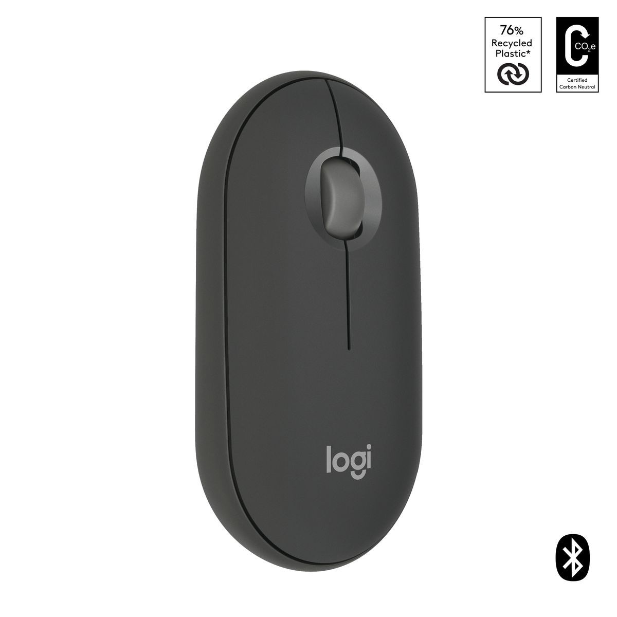 Logitech Pebble 2 M350s mouse Bluetooth (nero) [910-007015]