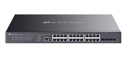 TP-Link Omada SG3428XMPP switch di rete Gestito L2+ Gigabit Ethernet (10/100/1000) Supporto Power over Ethernet (PoE) 1U Nero [SG3428XMPP]