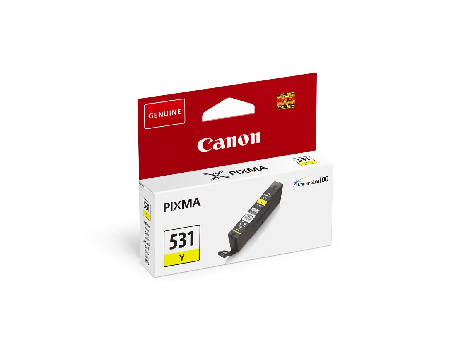 Canon 6121C001 cartuccia d'inchiostro 1 pz Originale Giallo [6121C001]