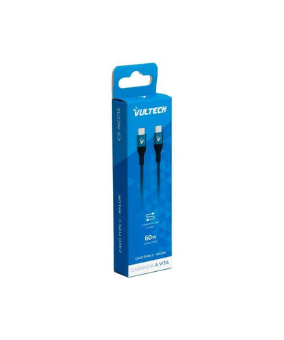 Vultech CS-NCC12BL cavo USB USB 2.0 1,2 m USB C Blu [CS-NCC12BL]