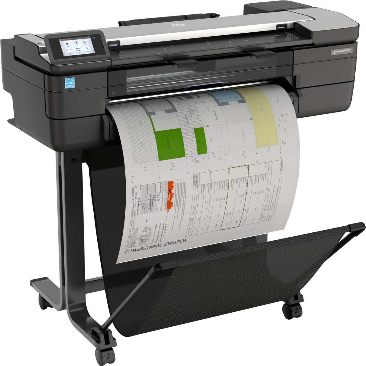 HP Designjet Stampante multifunzione T830 da 24" [F9A28D#B19]