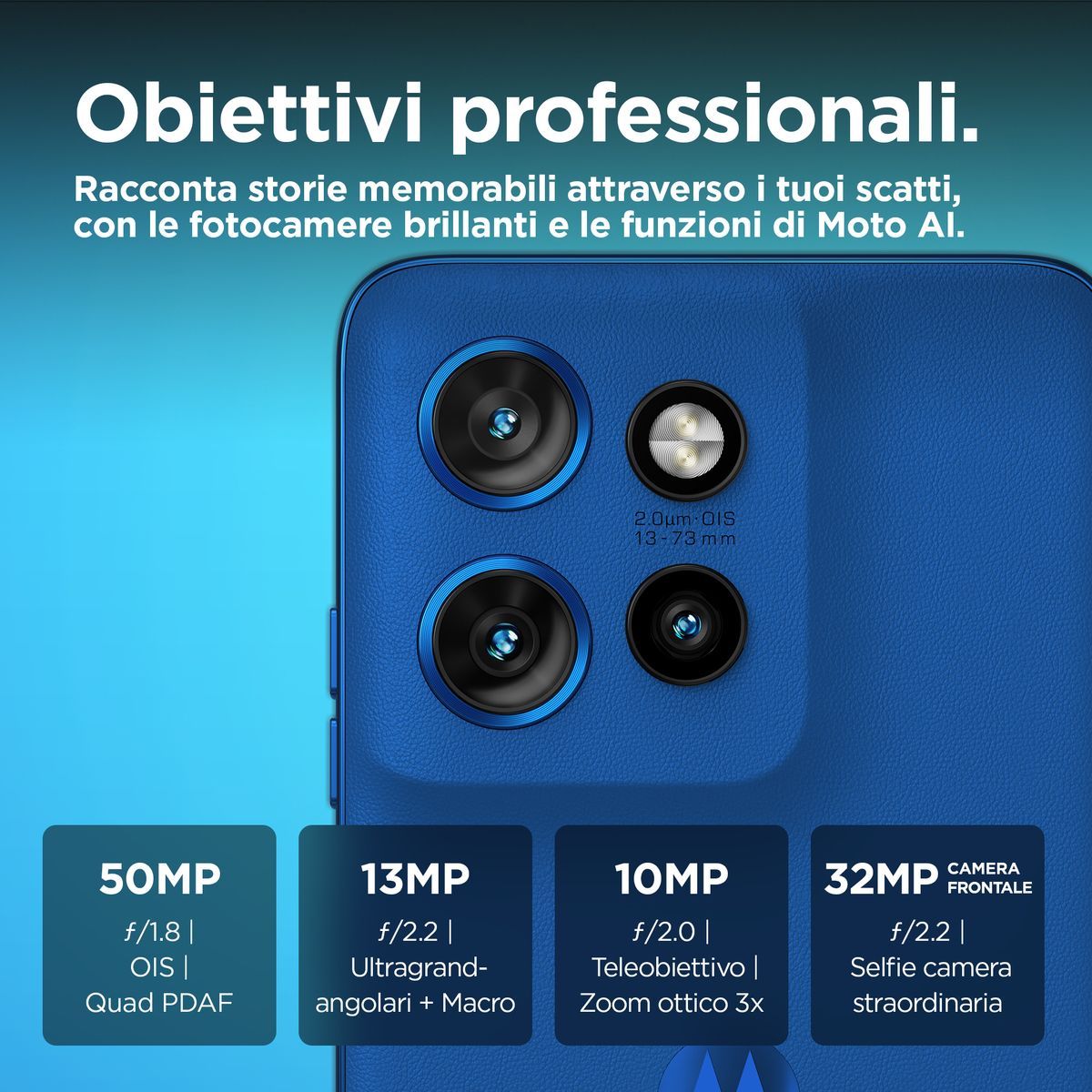 MOTOROLA EDGE 50 NEO 8/256 NAUTICAL BLUE [PB310050IT]