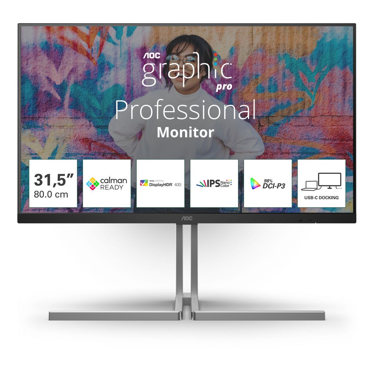 32 16:9 NANO IPS 3840X2160 HDMIX2 DPX1 USB A/C [U32U3CV]