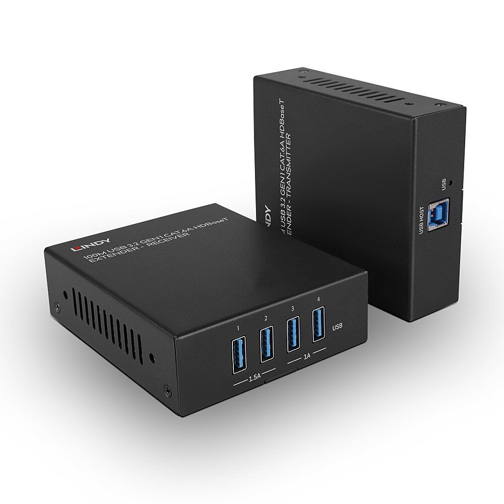 Lindy 43410 estensore KVM Trasmettitore e ricevitore [LINDY43410]
