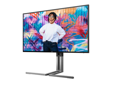 AOC MONITOR 27 IPS 16:9 QHD 4MS 350 CDM, USB-C, PIVOT, DP/2HDMI, GRAPHIC PRO [U27U3CV]