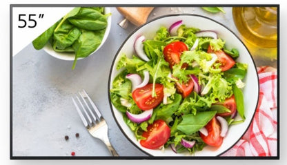 Sony FW-55BZ35L visualizzatore di messaggi Pannello piatto per segnaletica digitale 139,7 cm (55") LCD Wi-Fi 550 cd/m 4K Ultra HD Nero Android 24/7 [FW-55BZ35L]