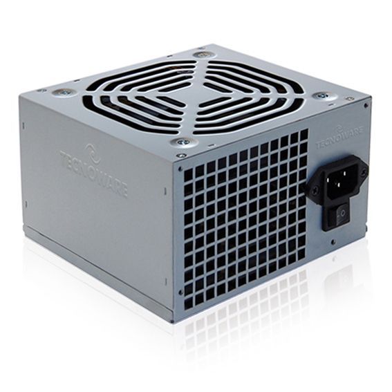 Tecnoware Free Silent alimentatore per computer 500 W 20+4 pin ATX ATX Grigio [FAL506FS12B]