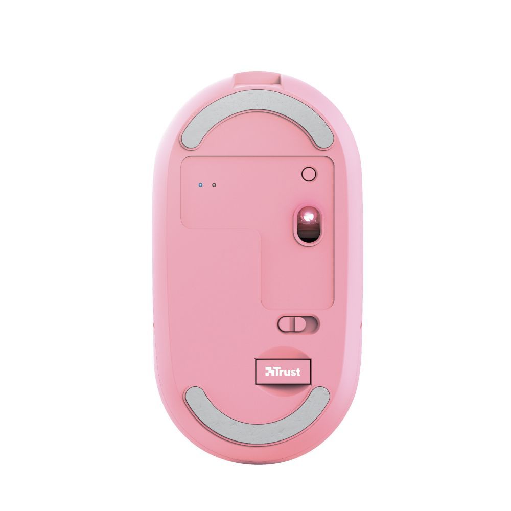 Trust Puck mouse Ufficio Ambidestro RF senza fili + Bluetooth Ottico 1600 DPI [24125]