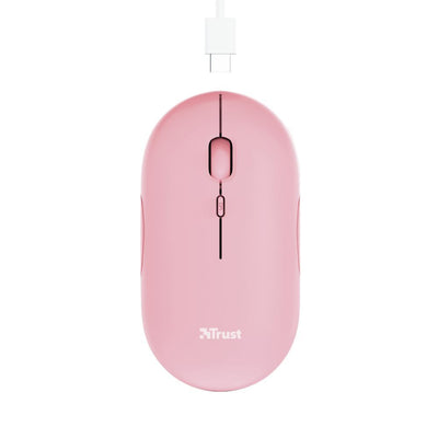 Trust Puck mouse Ufficio Ambidestro RF senza fili + Bluetooth Ottico 1600 DPI [24125]