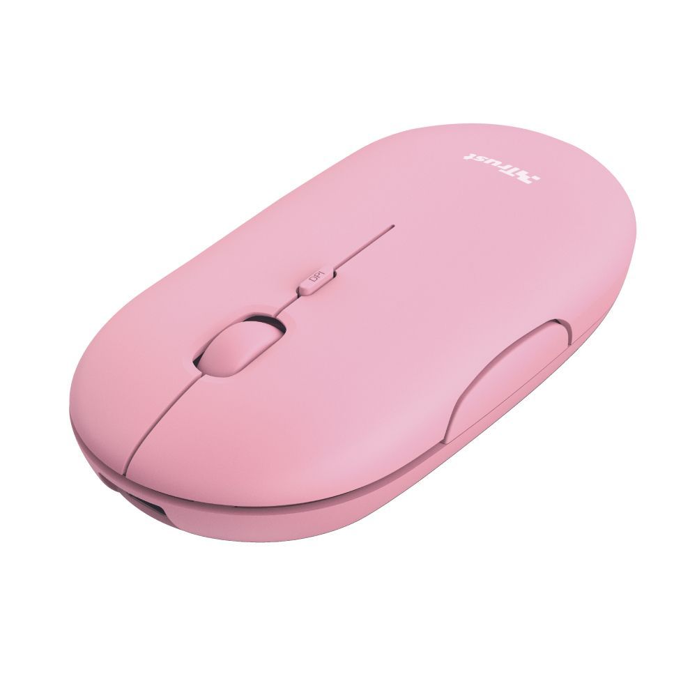Trust Puck mouse Ufficio Ambidestro RF senza fili + Bluetooth Ottico 1600 DPI [24125]