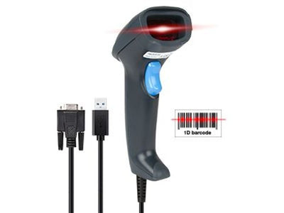 Hamlet HBCS1D10US lettore di codici a barre Lettore di codici a barre portatile 1D Laser Grigio [HBCS1D10US]