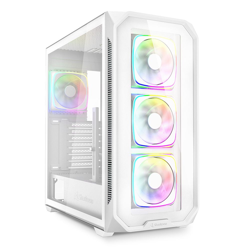 Sharkoon AK5G RGB Midi Tower Bianco [AK5GRGBWHITE]