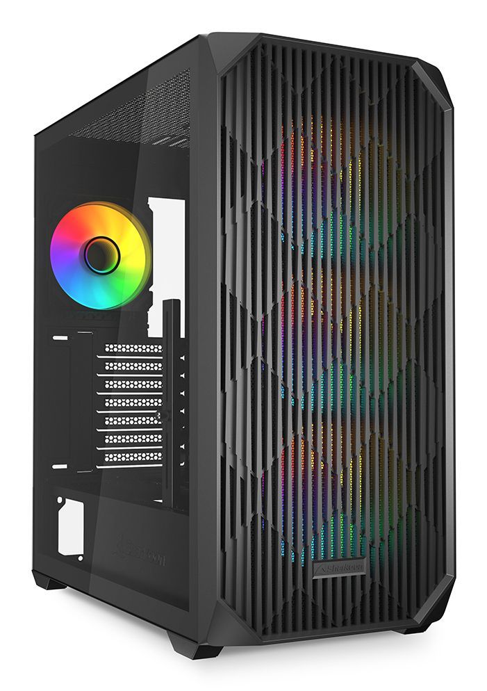 Sharkoon AK3 RGB Midi Tower Nero [AK3RGBBLACK]