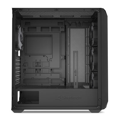 Sharkoon AK3 RGB Midi Tower Nero [AK3RGBBLACK]