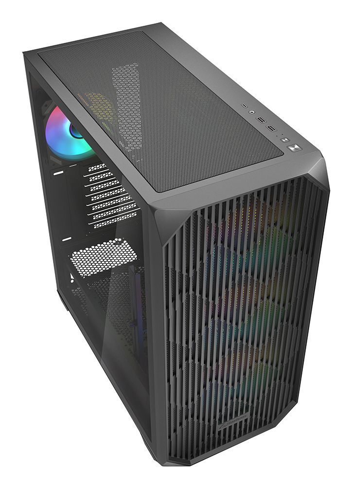Sharkoon AK3 RGB Midi Tower Nero [AK3RGBBLACK]