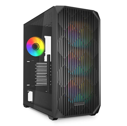 Sharkoon AK3 RGB Midi Tower Nero [AK3RGBBLACK]