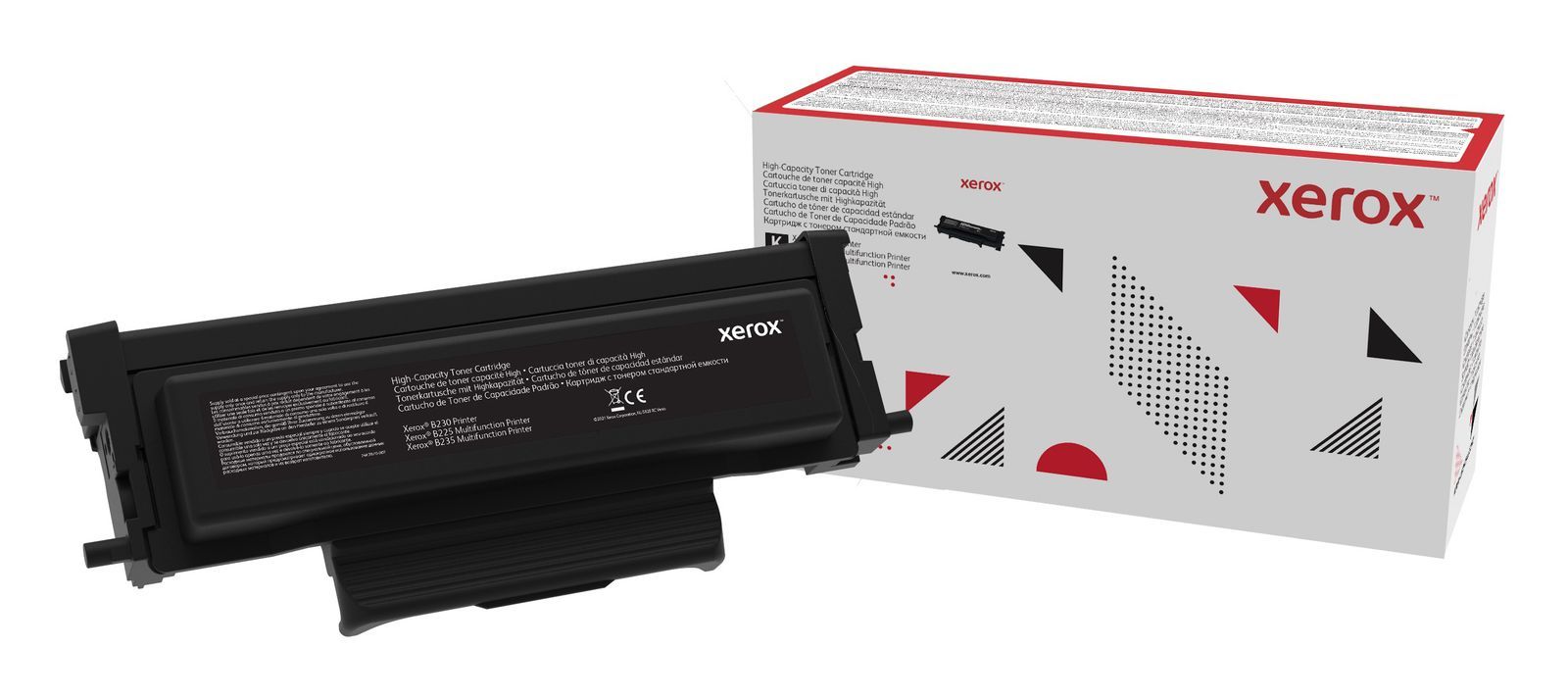 Xerox Cartuccia toner Nero a Alta capacità da 3000 Pagine per Stampante  B230, Stampante multifunzione  B225/  B235 (006R04400) [006R04400]