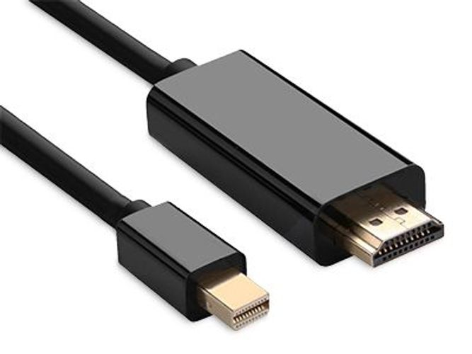 Hamlet XVCMDP-HDM180 cavo e adattatore video 1,8 m Mini DisplayPort HDMI Nero [XVCMDP-HDM180]