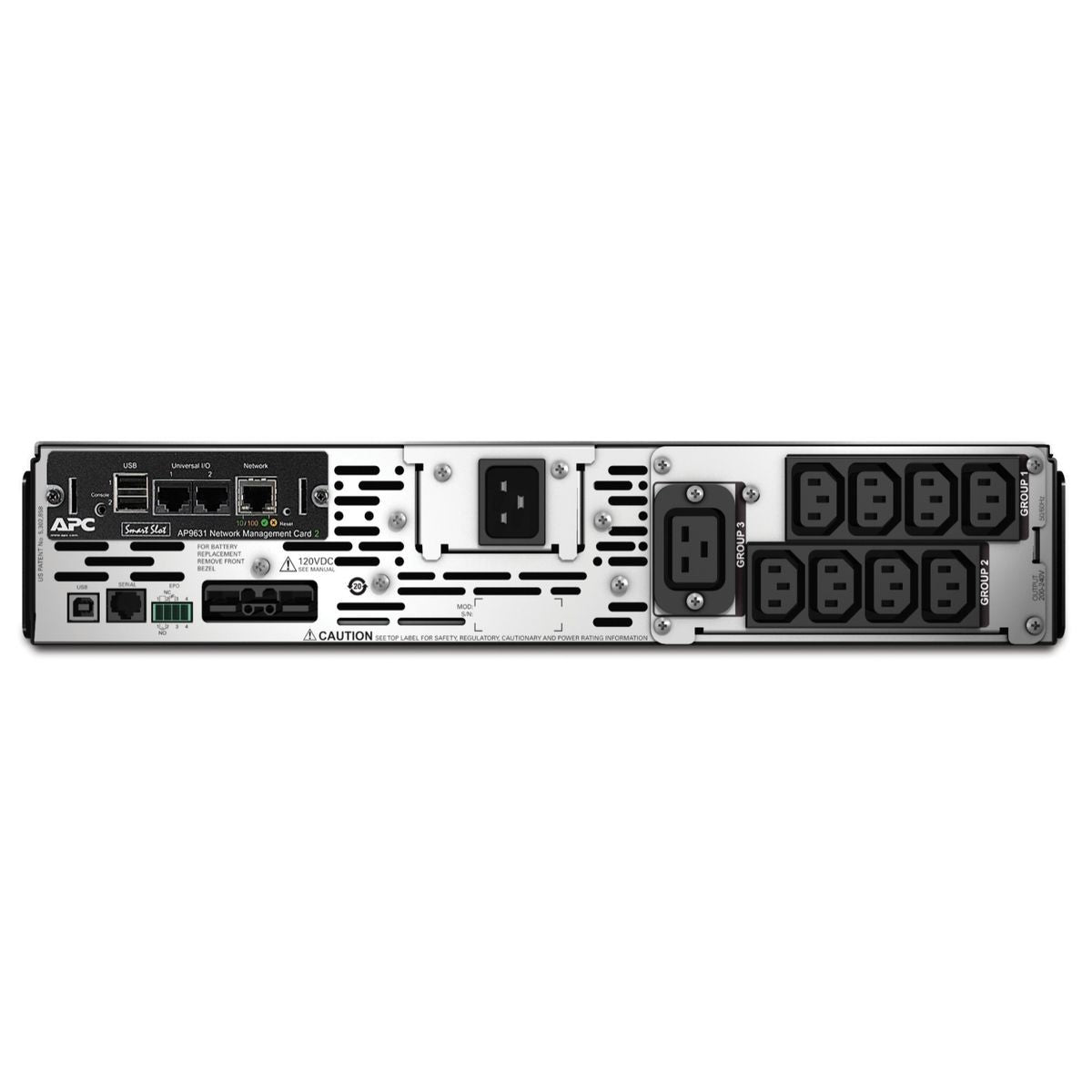 APC Smart-UPS X 2200VA gruppo di continuità (UPS) A linea interattiva 2,2 kVA 1980 W 9 presa(e) AC [SMX2200R2HVNC]
