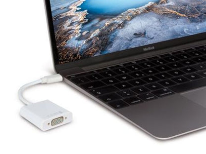 Hamlet HVATC2VGA cavo e adattatore video 0,13 m USB tipo-C VGA (D-Sub) Bianco [HVATC2VGA]