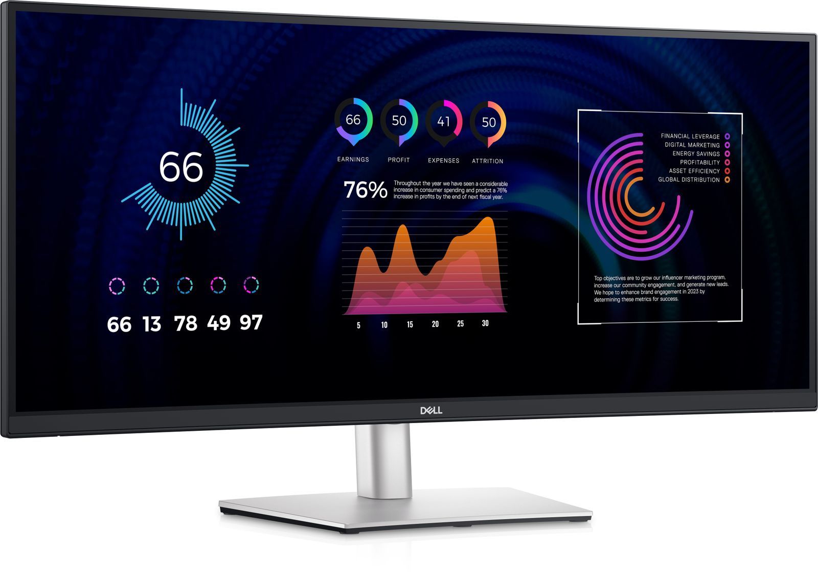 DELL P Series P3424WE Monitor PC 86,7 cm (34.1") 3440 x 1440 Pixel 4K Ultra HD LCD Nero [DELL-P3424WE]