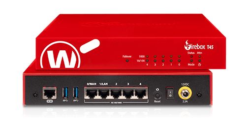 WATCHGUARD FIREBOX T45 CON 5 ANNI BASIC SECURITY S [WGT45035] - ITPartners