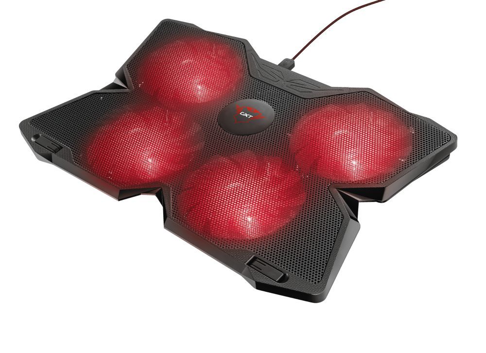 Trust GXT 278 base di raffreddamento per laptop 43,9 cm (17.3") Nero [20817]