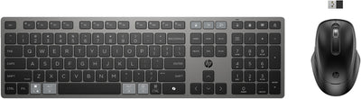 HP 725 MULTI-DEVICE RECHARGEABLE WIRELESS KB+MOUSE [9T5B0UT#ABZ]