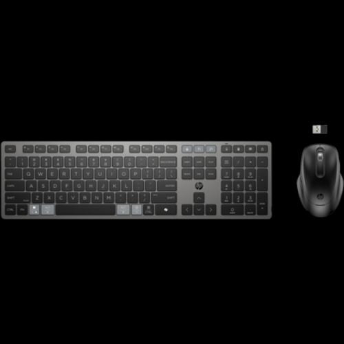 HP 725 MULTI-DEVICE RECHARGEABLE WIRELESS KB+MOUSE [9T5B0UT#ABZ]