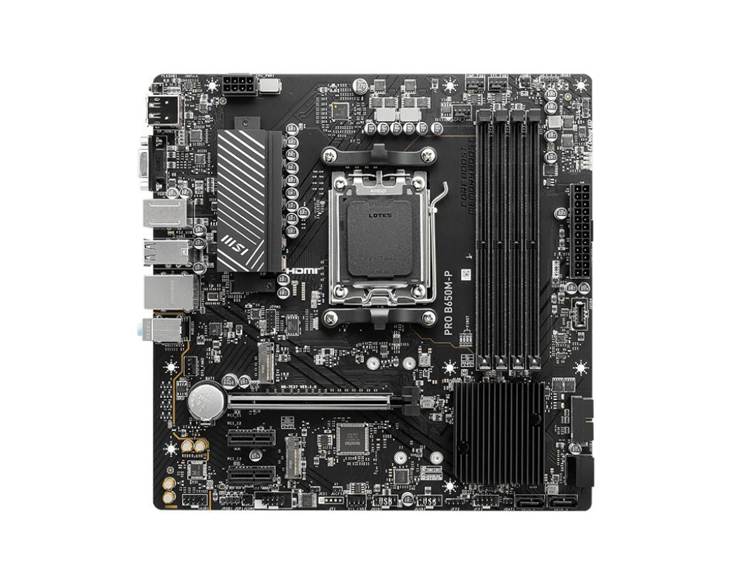 MSI PRO B650M-P scheda madre AMD B650 Socket AM5 micro ATX [PROB650M-P]