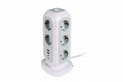 Verbatim 49547 prolunghe e multiple 11 presa(e) AC Interno Bianco [49547]