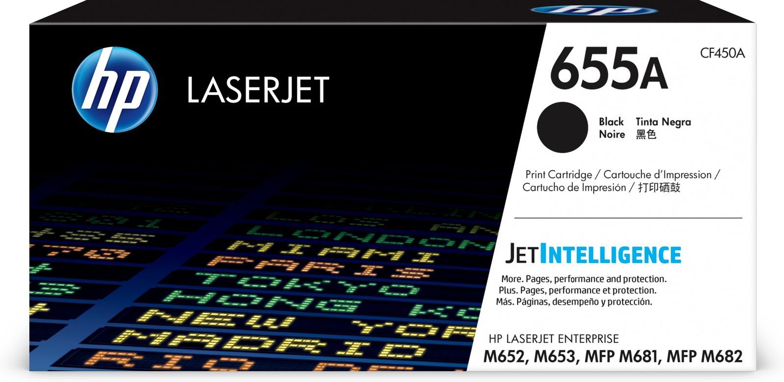 HP Cartuccia toner nero originale LaserJet 655A [CF450A]