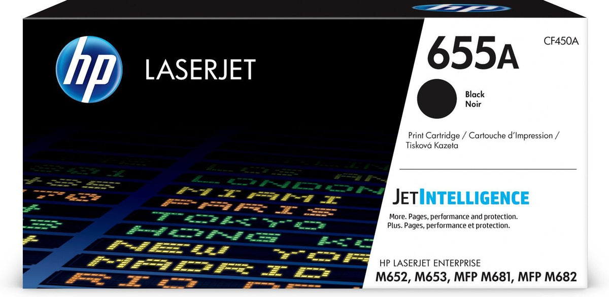 HP Cartuccia toner nero originale LaserJet 655A [CF450A]