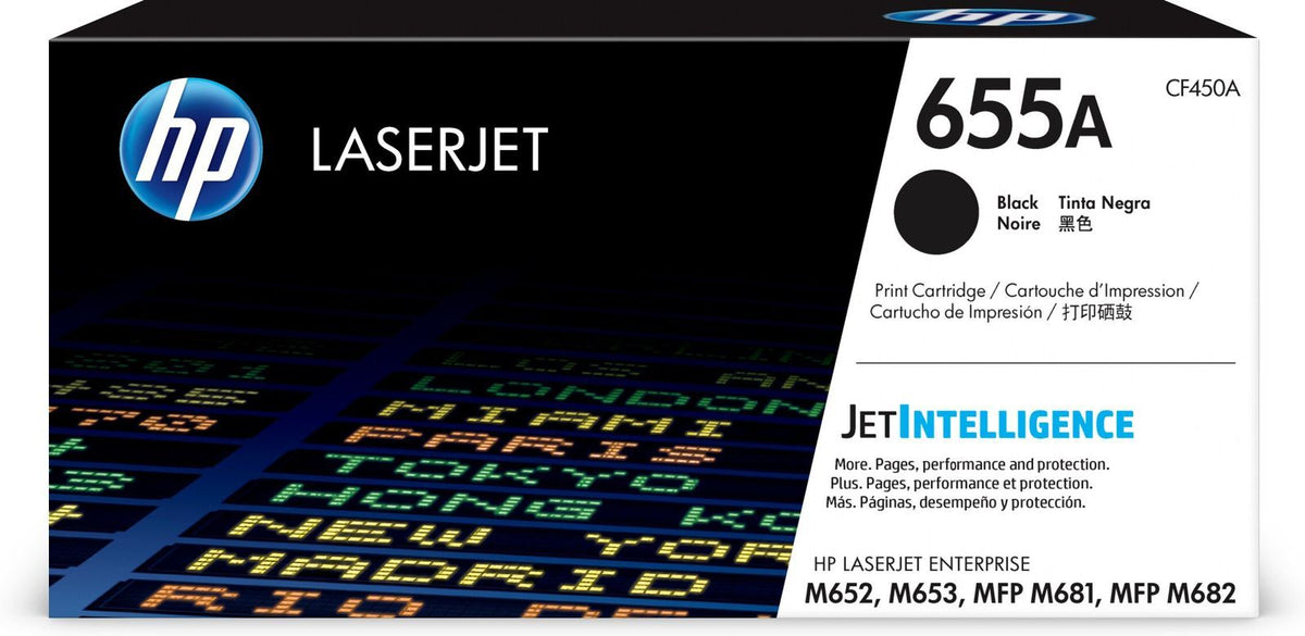HP Cartuccia toner nero originale LaserJet 655A [CF450A]